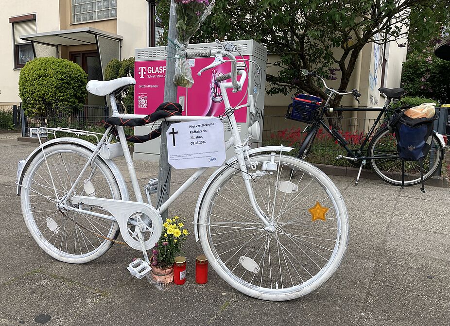 Ghostbike Utbremer Str. Ghostbike Utbremer Straße
