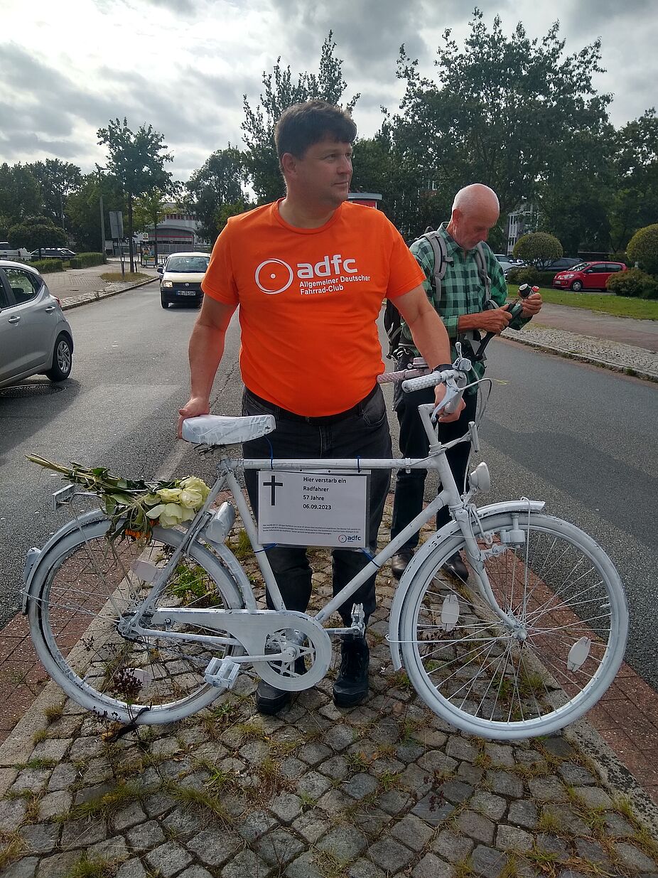 Entfernung Ghostbike