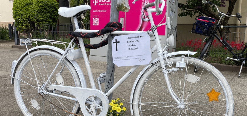 Ghostbike Utbremer Straße