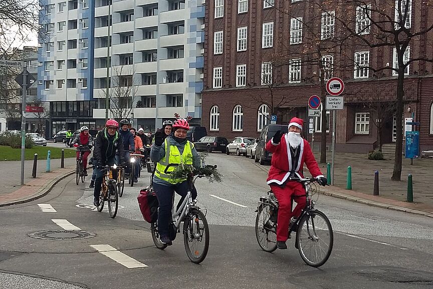 Nikolausradeln in Bremerhaven Nikolausradeln in Bremerhaven