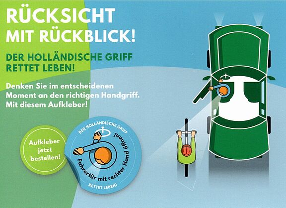 So funktioniert der "Holländische Griff".