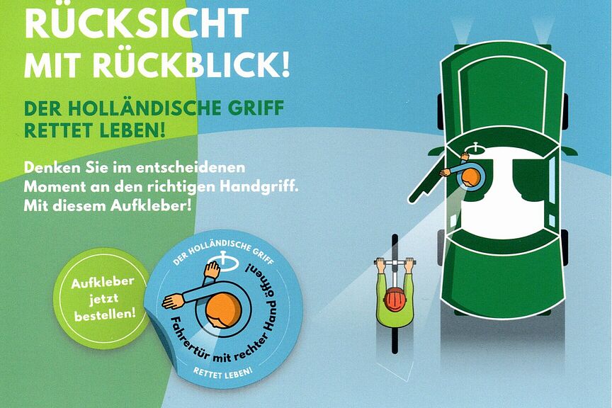 So funktioniert der "Holländische Griff". So funktioniert der "Holländische Griff".