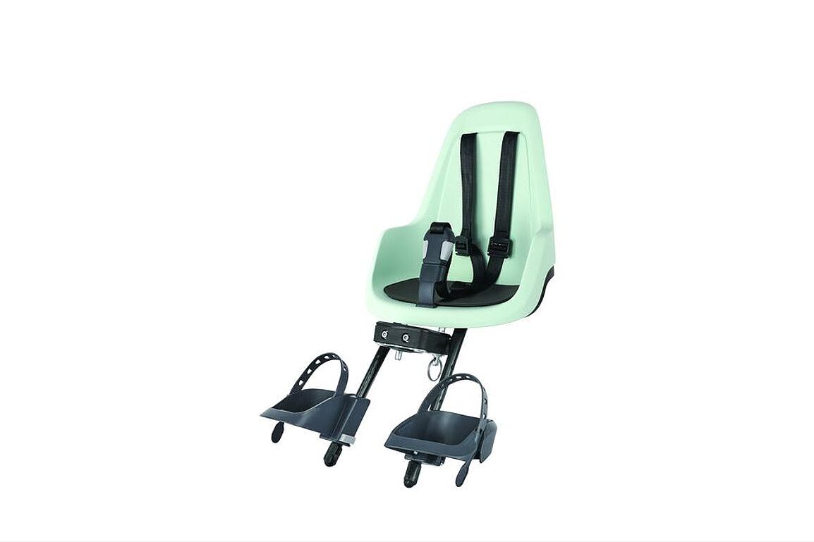 Freisteller eines Kindersitzes von Bobike für die Montage vorne.